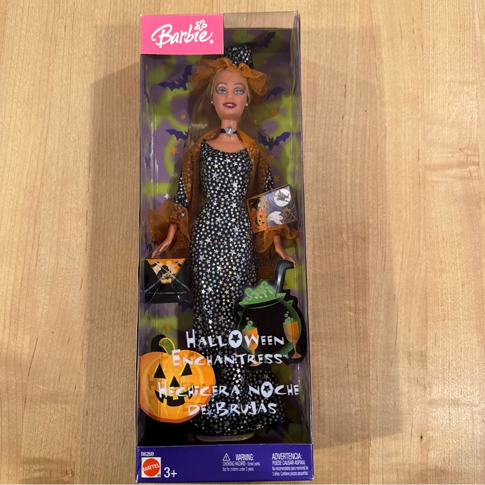 NRFB 2003 Halloween Enchantress Barbie. Stunning.